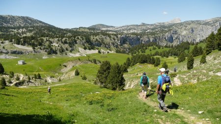 Arrivée au refuge de Chaumailloux.