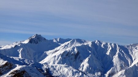 Grande Moendaz, Pointes de la Levrière et de Praz Bégnay