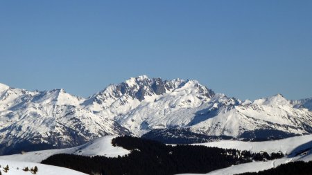 Aiguilles du Belvédère, du Pouce, de la Glière