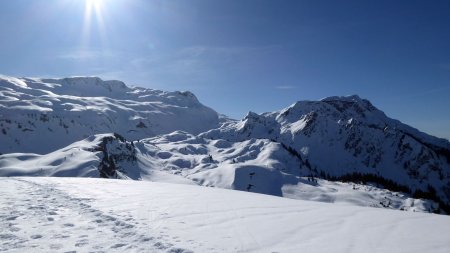 Panorama : Rochers des Enclaves, Montagne d’Outray