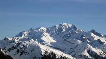 Aiguille de Bionnassay, Dôme du Goûter, Mont Blanc, Aiguille des Glaciers