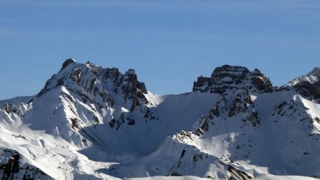 Aiguille du Grand Fond, Brèche de Parozan, Pointe de Presset