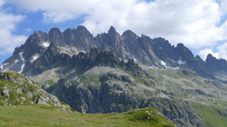 Petit zoom pour les belles Aiguilles de l’Argentière.