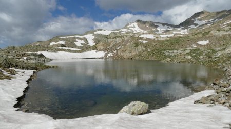 Encore pas mal de neige résiduelle finalement en cette mi-juillet.