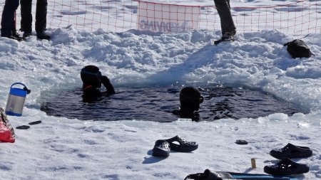 Les plongeurs du lac !