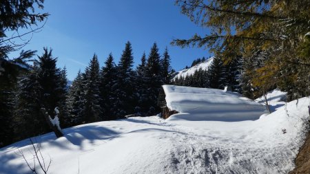 Chalet au panneau la Lézette