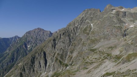 Surplombés par le Puy des Baumes.