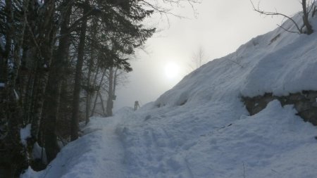 L’arrivée au parking