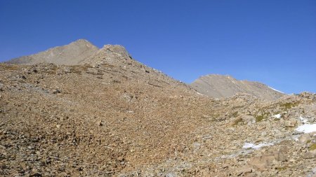 Presque arrivé sur l’arête sommitale