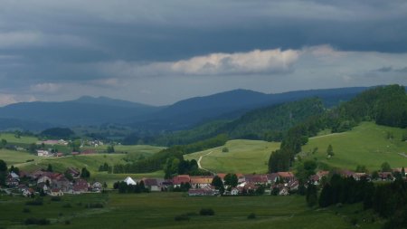 Vue sur le Mont d’Or et le Morond