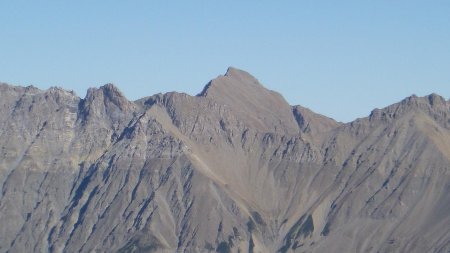 Zoom sur le Pouzenc (2898m)