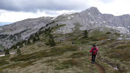 La météo n’incitait pas à la sieste ... on descend.