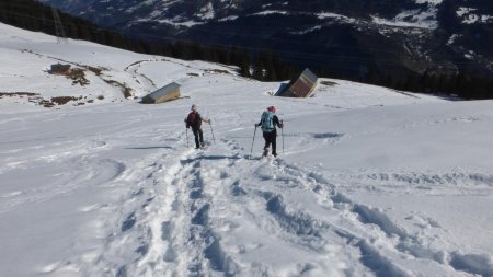 Retour aux chalets de la Faverge