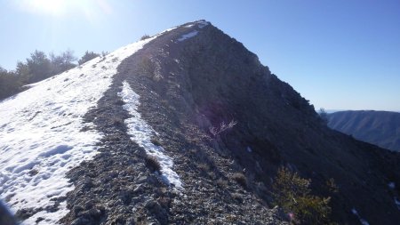 Sur la ligne de crête