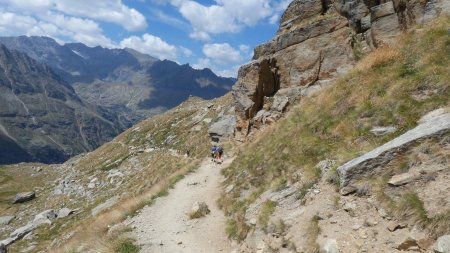 Descente tranquille. Beaucoup plus de monde que ce matin vers 7h !