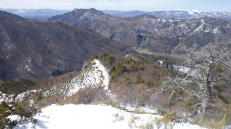 La suite de l’itinéraire sur la Crête des Rouyères