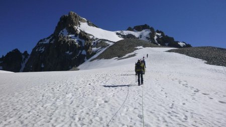 Arrivée sur le plateau sommital du Coolidge