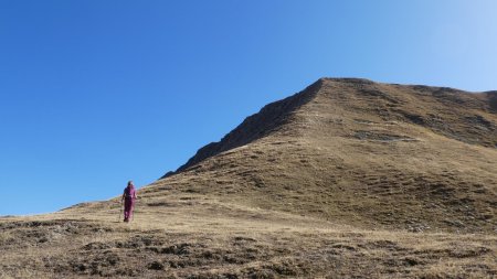 Montée par l’arête au sommet du Mont Rosset