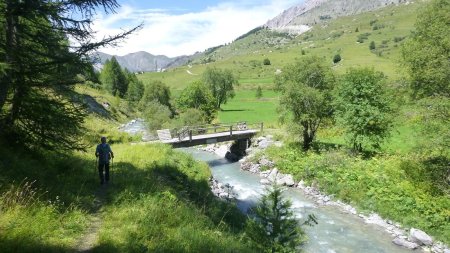 Le petit pont sur l’Ubayette