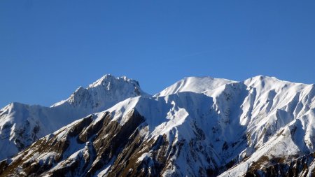 Grande Moendaz, Pointes de la Levrière et de Praz Bégnay