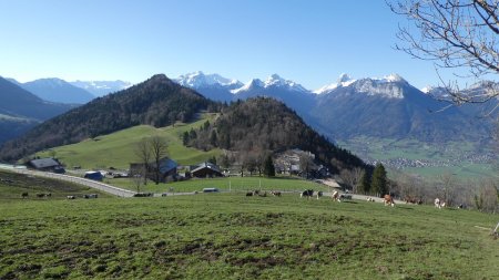 Col de la Forclaz et les Bauges