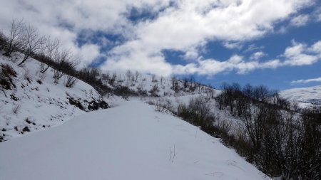 Sur la piste