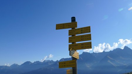 Au Col du Merdaret.