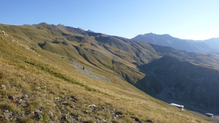 La crête Ouest du cirque d’Orcières-Merlette...