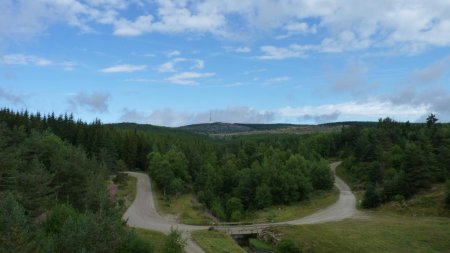 Le Truc de Fortunio depuis le barrage de Charpal