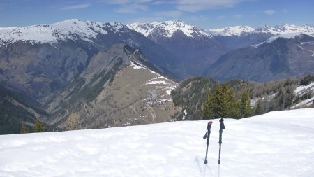 Villard-Reymond et le Prégentil en contrebas