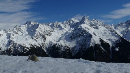 C’est beau Belledonne enneigée.