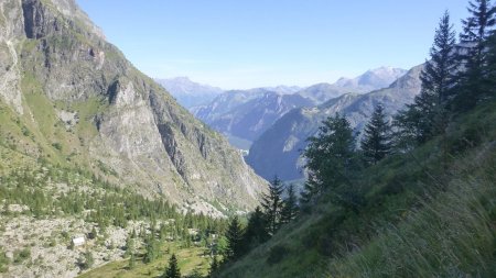 Pendant la montée vers le col du Vallon (côté Lauvitel)