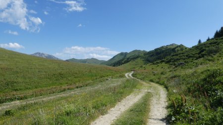 Vers le lac du Bozon