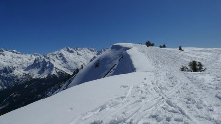 On a rejoint la crête.