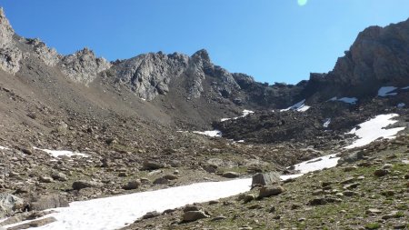 Il faut viser le couloir central de gauche