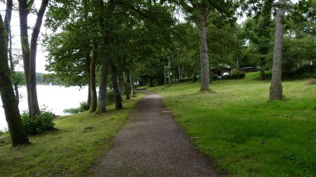 Un chemin qui invite à marcher paisiblement