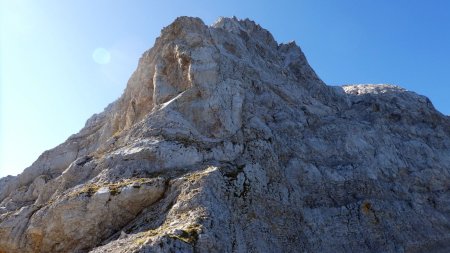 Au col de Balafrasse, la Pointe Blanche