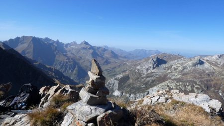 Pic de l’Ouillon (sommet)..et son nouveau petit cairn