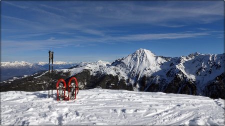 Sur une bosse, avant le col de Claran