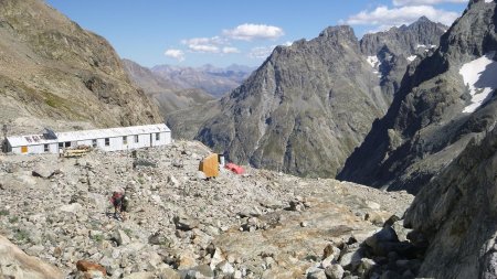 Et enfin, arrivée au refuge du Pavé