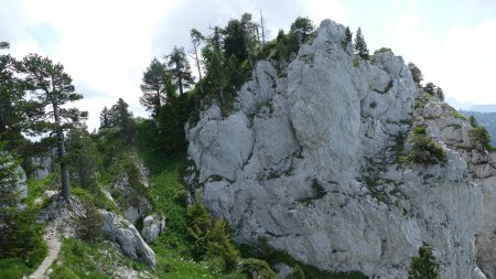 Dans la traversée vers le Col du Pertuis.