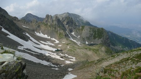 Vue depuis le Col du Loup, versant Crozet.