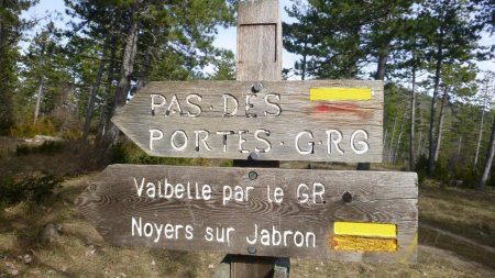 Sur le PR, direction le Pas des Portes