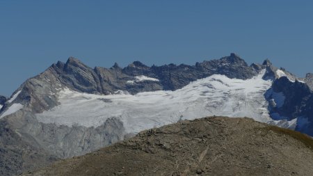 Glacier et Arêtes du Mulinet.