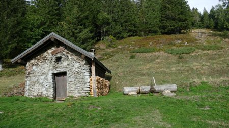 Chalet de la Jasse ; l’intérieur est aussi sympathique que l’extérieur.