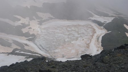 Le lac Blanc, gelé