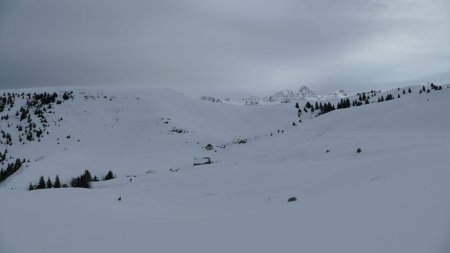 À proximité des Chalets du Merdaret.