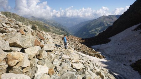 Descente en territoire italien