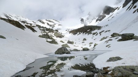 Le lac en habit de printemps.