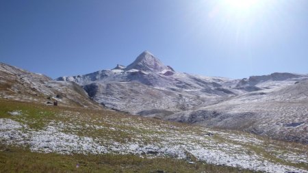 Le pain de Sucre saupoudré de neige